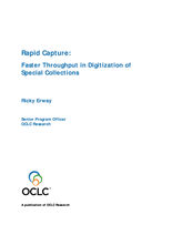 Быстрая съемка: повышенная производительность при оцифровке архивных коллекций (Доклад OCLC) (2011 г.)